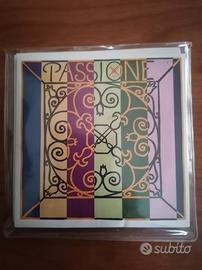 Pirastro corde per violino passione mittel