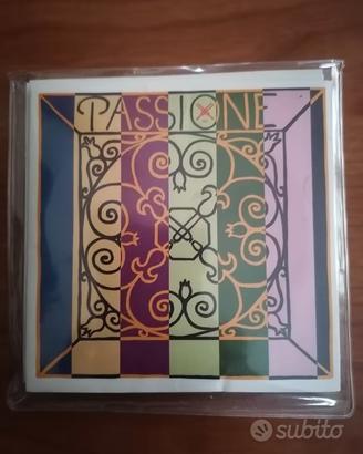 Pirastro corde per violino passione mittel