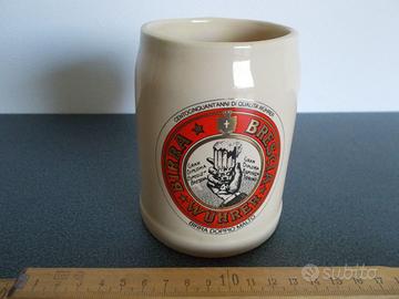 Boccale da collezione birra Wuhrer