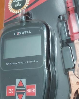 Analizzatore Tester Batterie Auto Moto 12V