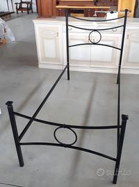 letto singolo in ferro