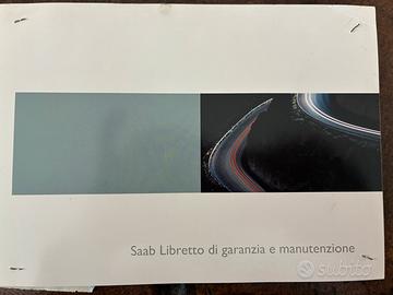 Saab 9.3 Cavrio libretti uso e manutenzione