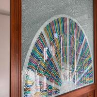 Vetrata artistica parete divisoria