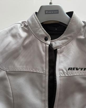 Giubbotto Donna XS Rev’it Eclipse Silver