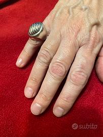 Anello in argento vintage