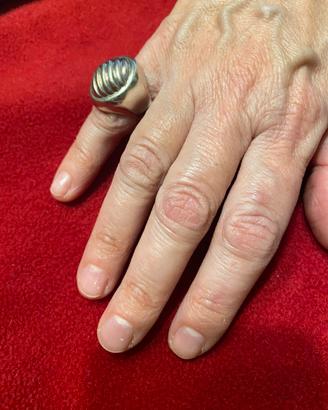 Anello in argento vintage
