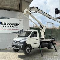 PIAGGIO PORTER PIATTAFORMA AEREA CESTELLO 15 MT NU