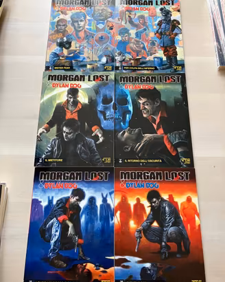 MORGAN LOST & DYLAN DOG COMPLETO