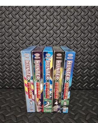 Hunter X Hunter Dvd Serie Completa in 5 Box Dynit
