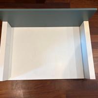 scrivania sospesa, a parete