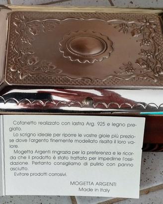 Portagioie argento 925 Magenta Argenti
