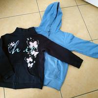 Felpe bambina. tg. 4/5 anni