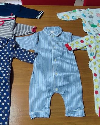 Lotto primaverile/estivo 21pezzi bimbo 6 mesi € 5