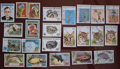 Francobolli Benin grande formato