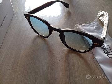 OCCHIALI DA SOLE "LOPANI" con LENTI AZZURRE