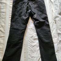 Jeans moto uomo neri