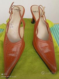 Sandali - Vero cuoio n.37 NUOVI -Made in Italy