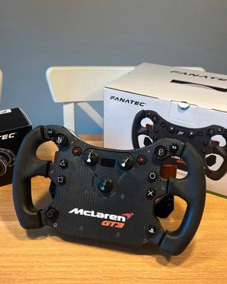 Fanatec McLaren GT3 V2 con QR2 Pro