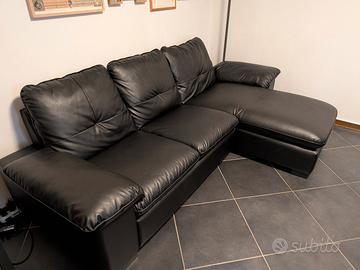 Divano con penisola chaise longue
