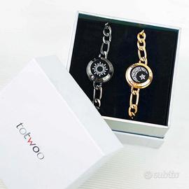 TOTWOO Braccialetti di Coppia Touch