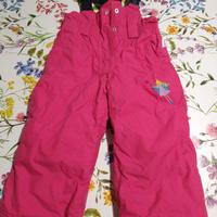 Salopette montagna bambina 2 anni 