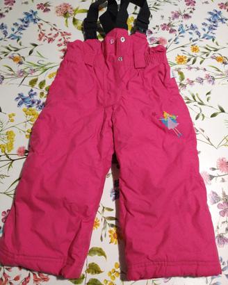 Salopette montagna bambina 2 anni 