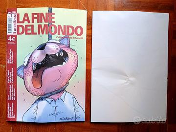 Rivista fumetti La fine del Mondo N.1 + Poster