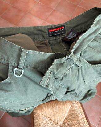 pantaloni moto Spidi six days con protezioni