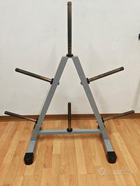 cavalletto pesi palestra 