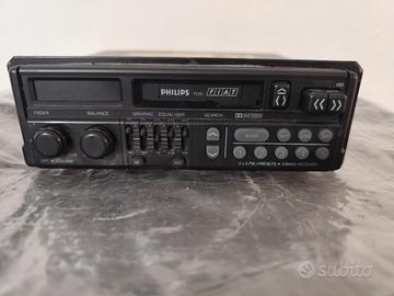 autoradio  vintage Philips per Fiat 