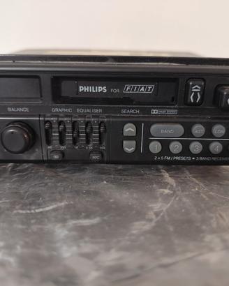 autoradio  vintage Philips per Fiat 