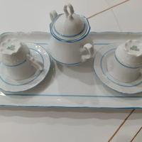 Elegante set da caffè in porcellana Johann Settman