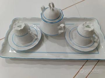 Elegante set da caffè in porcellana Johann Settman