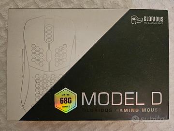 Glorious Model D 68g RGB Wired Bianco Ergonomico