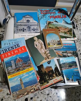 Lotto raccolte guide cartoline vintage Italia