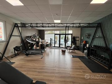 Struttura per allenamento in sospensione trx