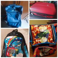 VALIGIE, TROLLEY , BORSE , ZAINI VARI TIPI , BOX