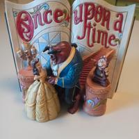 Statuetta Bella e la Bestia Disney Storybook