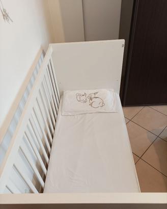 Lettino culla Ikea Stuva  60 x 120 + materasso