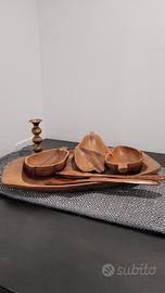 Set oggetti in legno