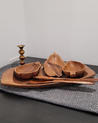Set oggetti in legno