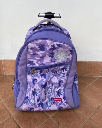Zaino scuola con trolley