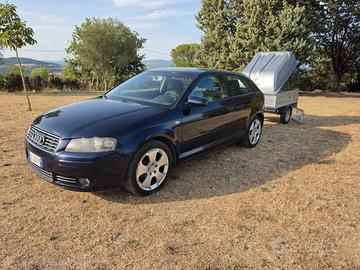 Audi A3 2.0 TDI (2003) + Carrello Appendice