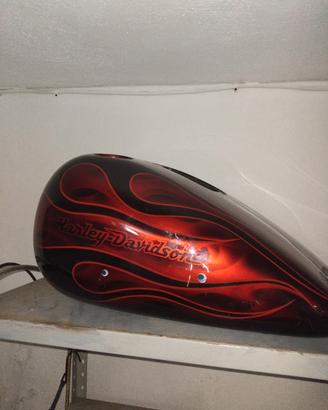 harley davidson serbatoio softail cross bones