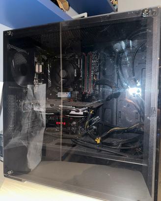 pc fisso assemblato, perfettamente funzionante