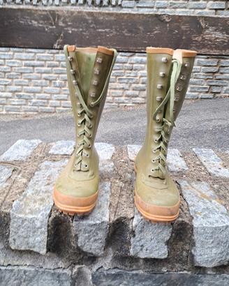 stivali gomma da uomo Superga verdi