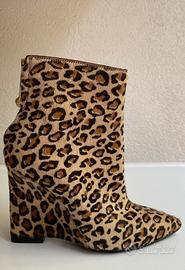 STIVALETTI “ JUST CAVALLI” N 36 STAMPA LEOPARDO