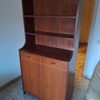Mobile Libreria con letto scomparsa vintage 