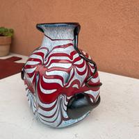 Vaso in vetro di Murano anni 60