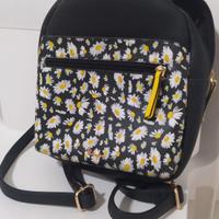 borsa donna a zainetto semilpelle